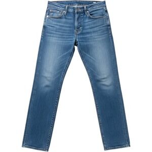 Joe's Jeans Flawless Bobby Jeans Womens 24 Blue Mid Rise Boyfriend Stretch Denim